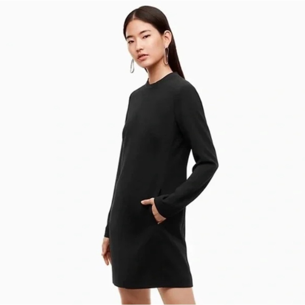 Babaton Aritzia Seiho Japanese NWT Crepe Dress Mini 2